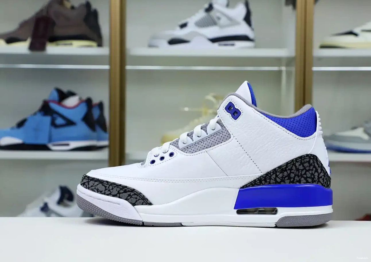 (CT8532-145) BLUE' AIR JORDAN 'RACER 3 RETRO 0521